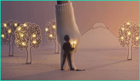 Conductive thread lights up creative scenes in this Japanese commercial